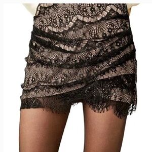 Freepeople Zoey Lace Skirt